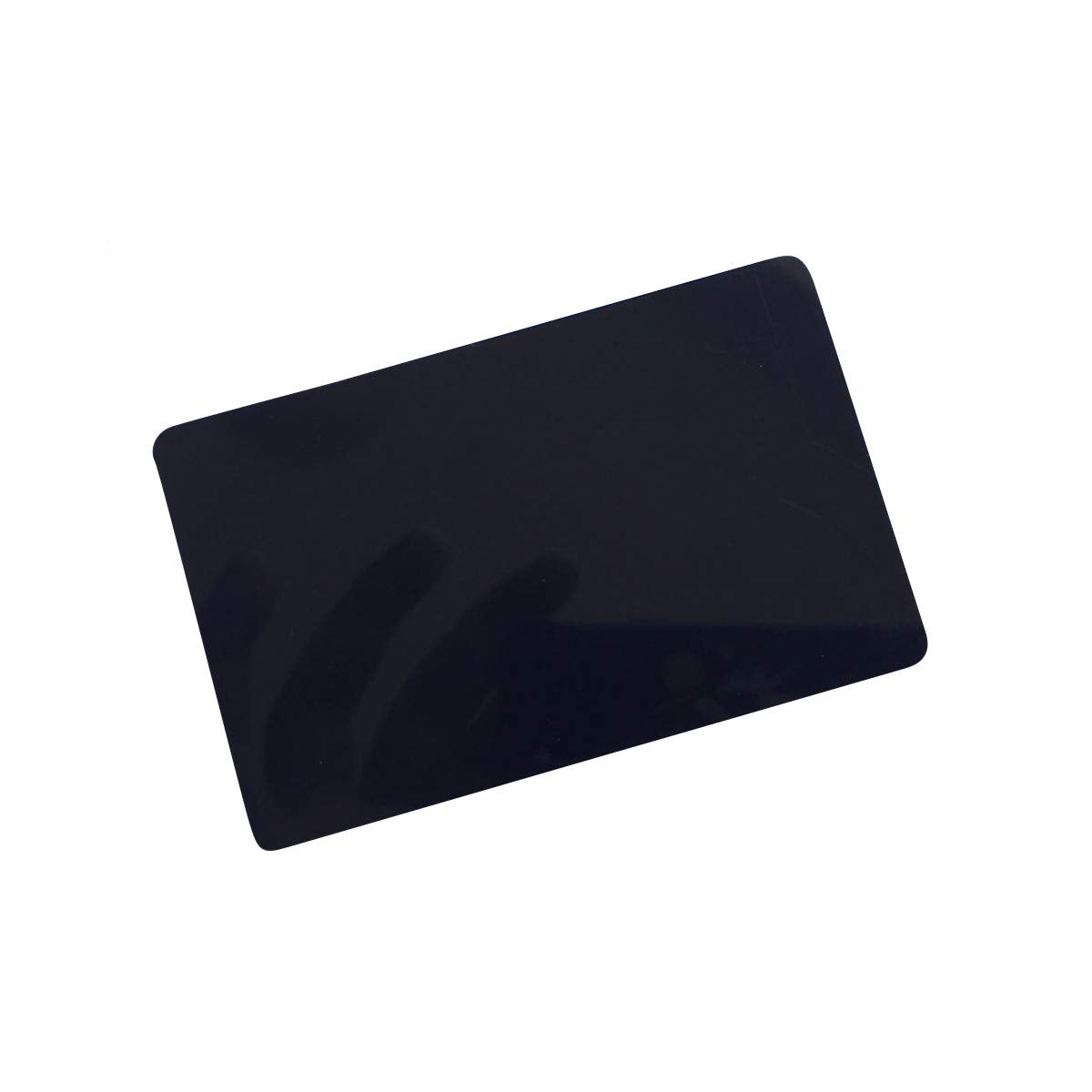 Yarongtech 125Khz Writable Rewrite Blank White T5577 T5557 Plastic Rfid Hotel Key Card (Black 10 Pack)