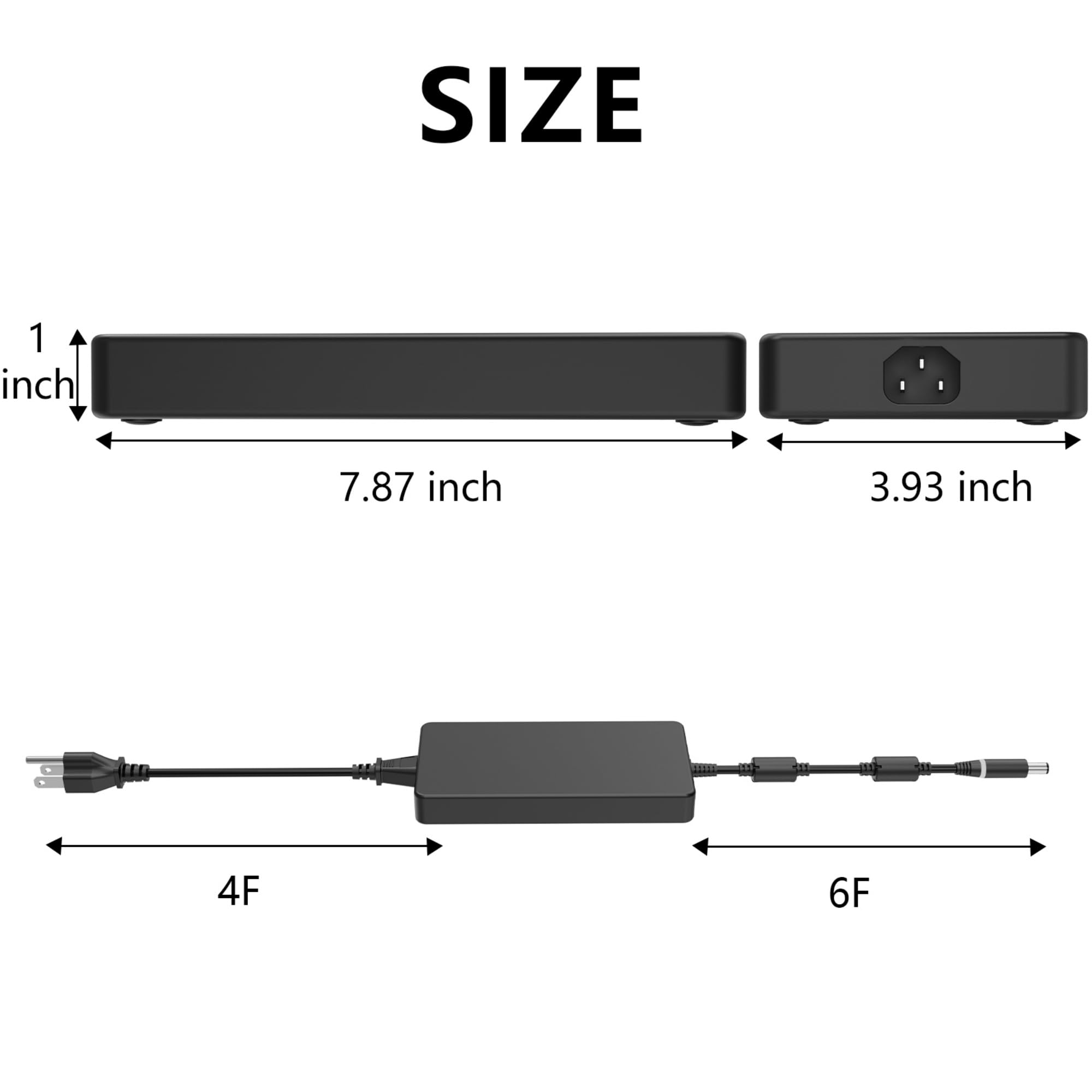 240Watts Laptop Charger For Dell Alienware R1 R2 R3 R4 R5 X15 X16 X17 M17 M17X X17 R2 M15 M18X G5 G15 G7 La240Pm190 Ha240Pm190 Gaming Da240Pm200 La240Pm200 Laptop G15 5511 5520 Power Supply Adapter