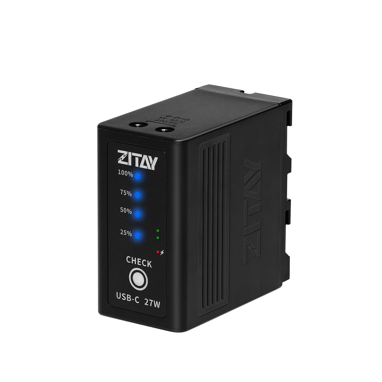 Zitay Np970 Rechargeable Battery With Dc And Usb C Ports Compatible With Sony Np F970 Np F930 Np F950 Np F960 Np F550 Np F530 Np