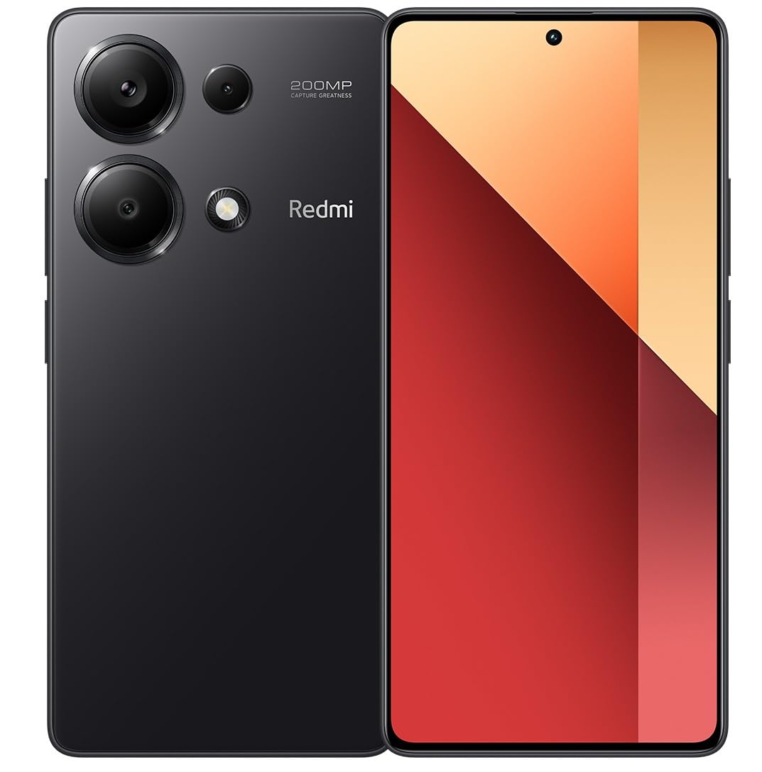 Xiaomi Redmi Note 13 Pro 4G Lte (256Gb + 8Gb) 6.67'' 200Mp Triple (Tmobile Mint Tello & Global) Global Bands Unlocked + (Fast Ca