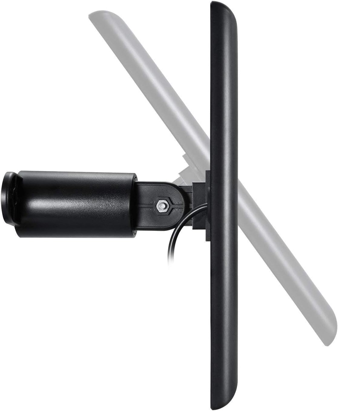 Wasserstein Solar Panel With Internal Battery   Compatible With Blink Outdoor 3/4 (Black) (Camera Not Included)