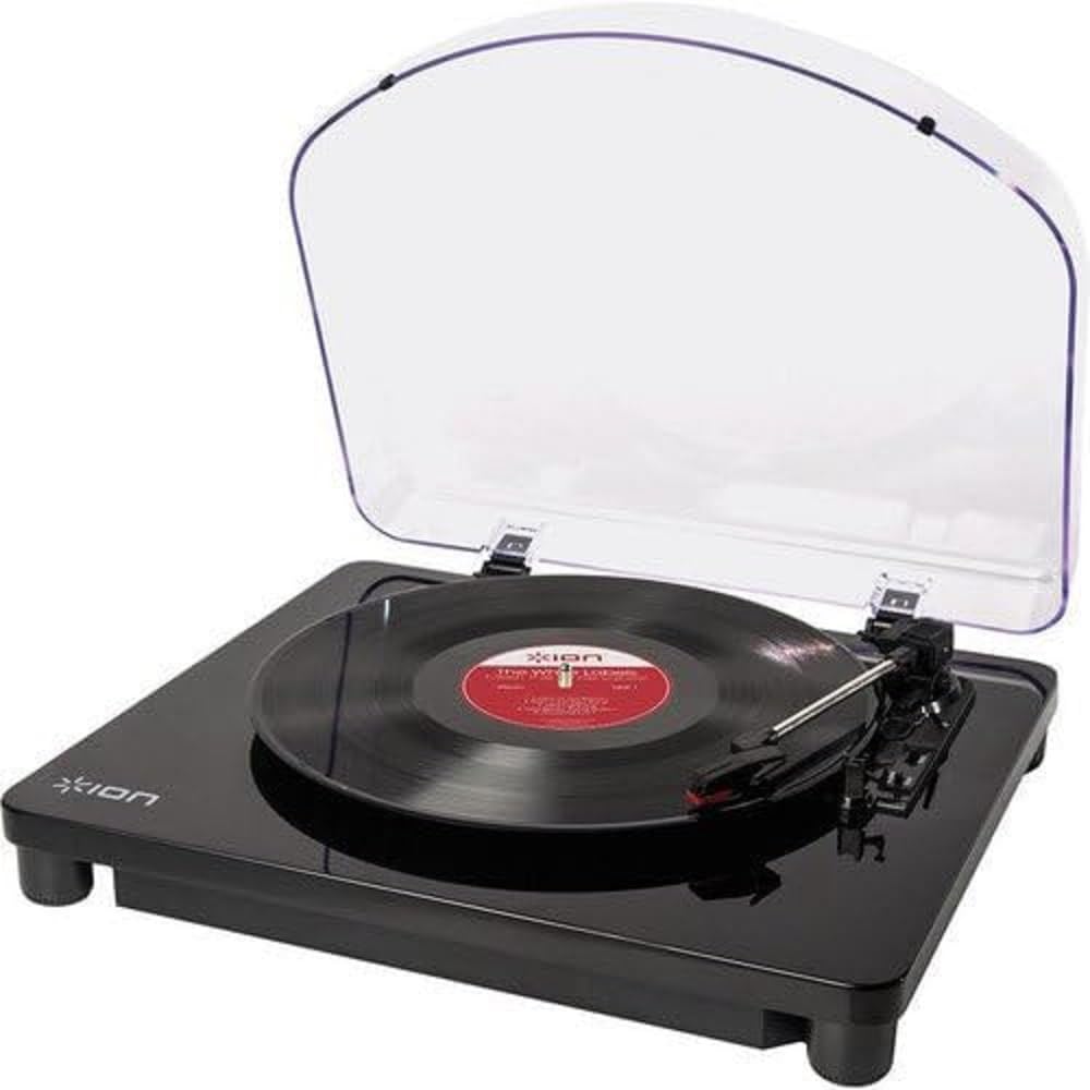 Ion Audio Classic Lp | 3 Speed Usb Conversion Turntable For Mac & Pc With Hinged Dust Cover