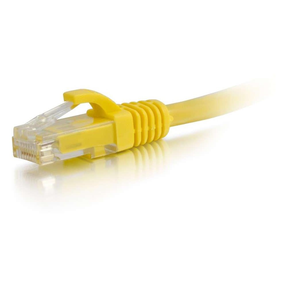 C2G / Cables To Go 27196 Cat6 Snagless Unshielded (Utp) Network Patch Cable, Yellow (50 Feet/15.24 Meters)