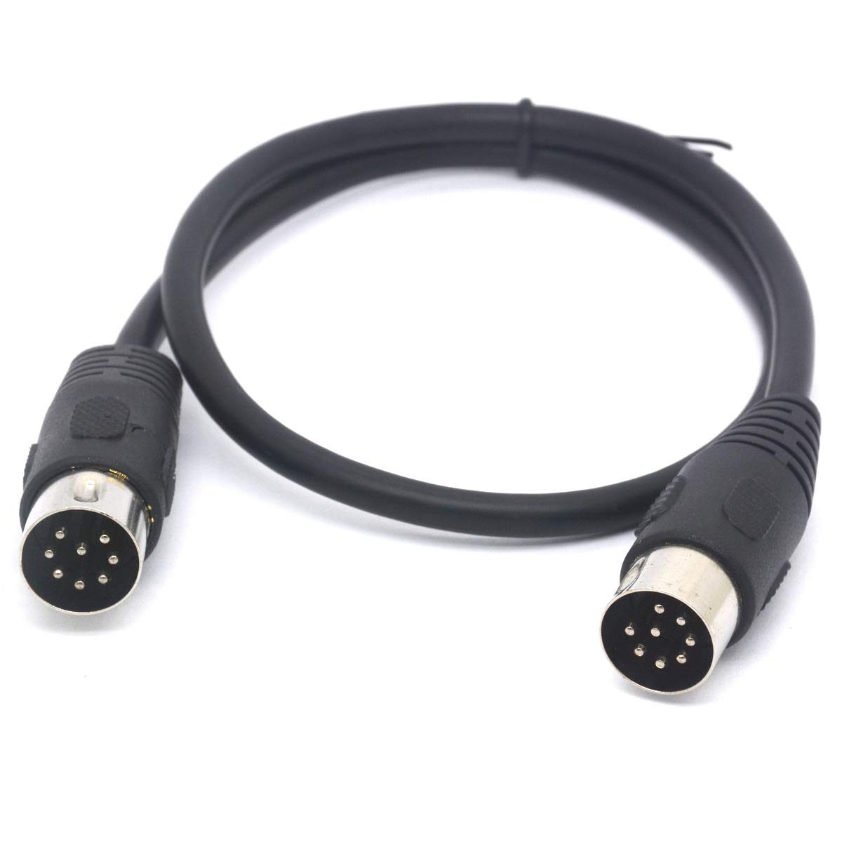 Piihusw Long 8 Pin Din Cable Male To Male Midi Extension Cord For Bang And Olufsen B&O Powerlink Mk 2 Beolab (50 Cm)