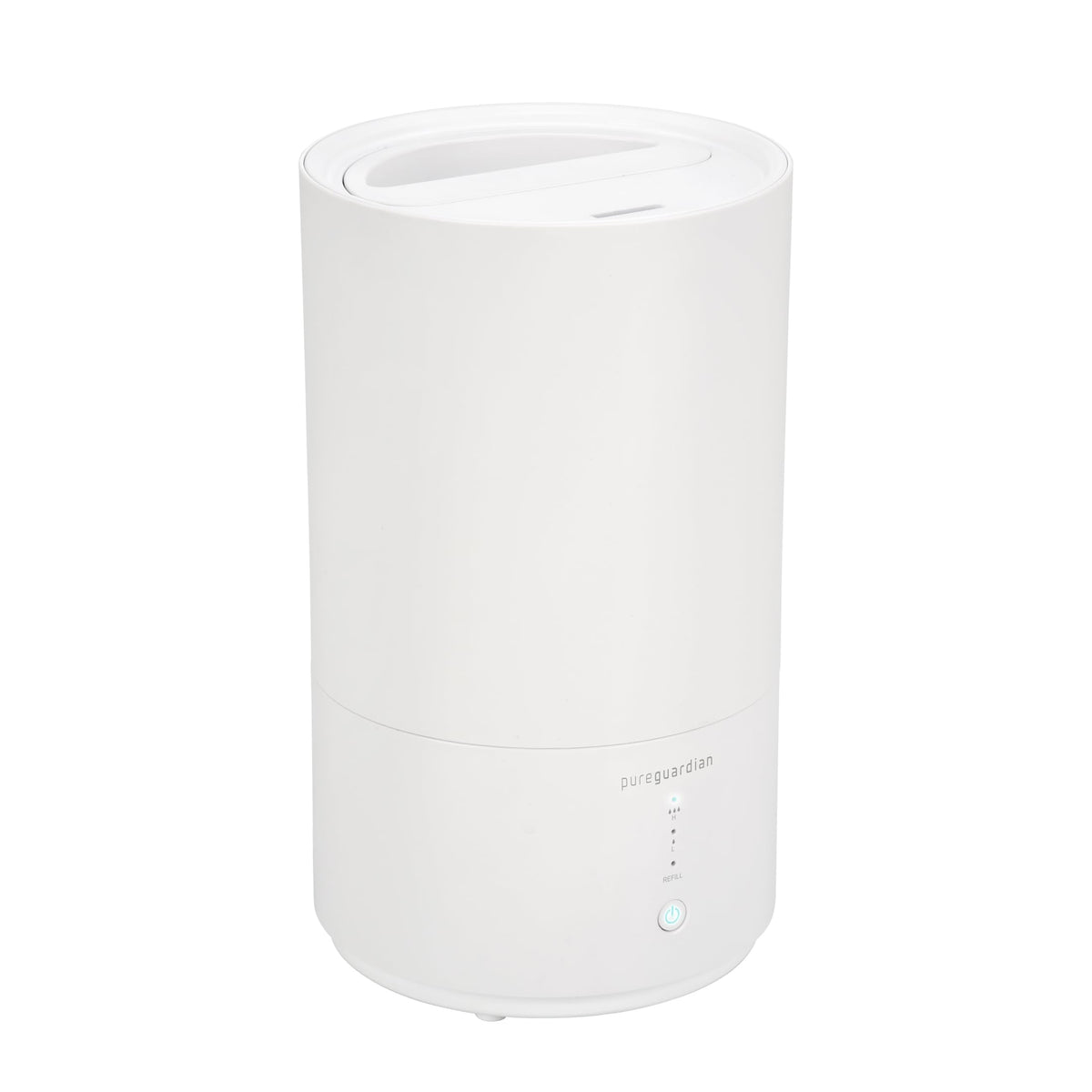 Pureguardian 30 Hour 0.80 Gal. Top Fill Cool Mist Ultrasonic Humidifier For Home With Aromatherapy Tray, Covers 320 Sq. Ft, Whit