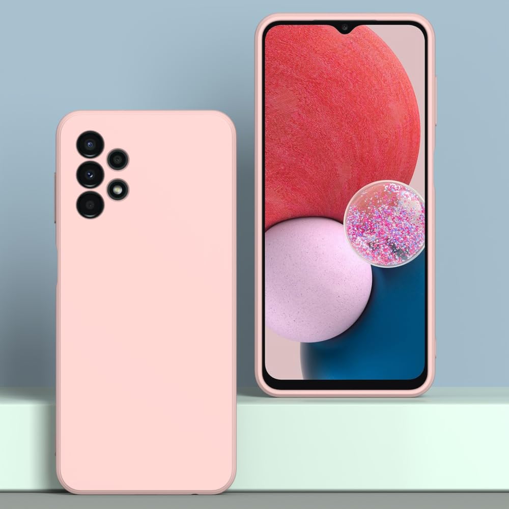 Wogroo For Samsung Galaxy A13 4G Case Pink, Scratch Resistant With Soft Touch, Slim Thin Phone Cover For Samsung Galaxy A13 4G
