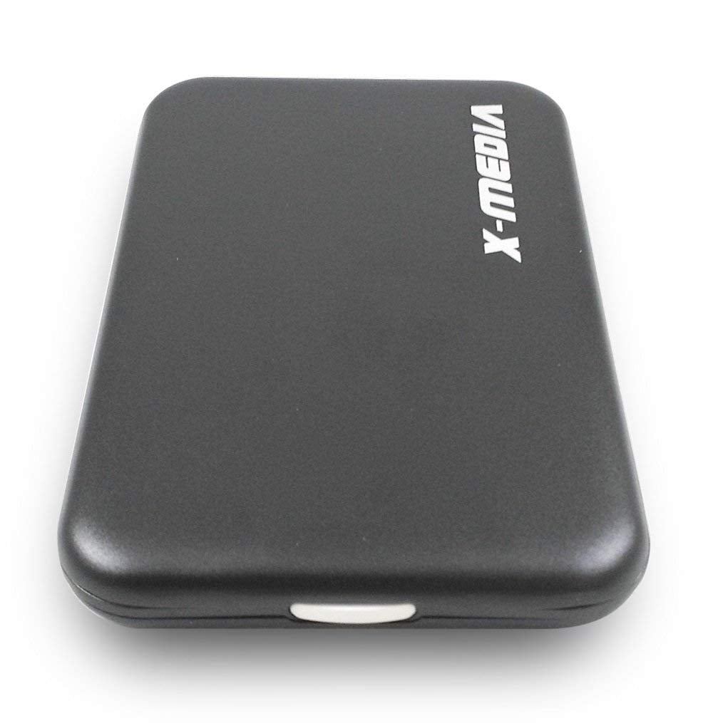 X Media 2.5 Inch Tool Free Usb 3.0 Sata Aluminum Hard Disk Drive Hdd External Enclosure Case [Xm En2251U3 Bk]