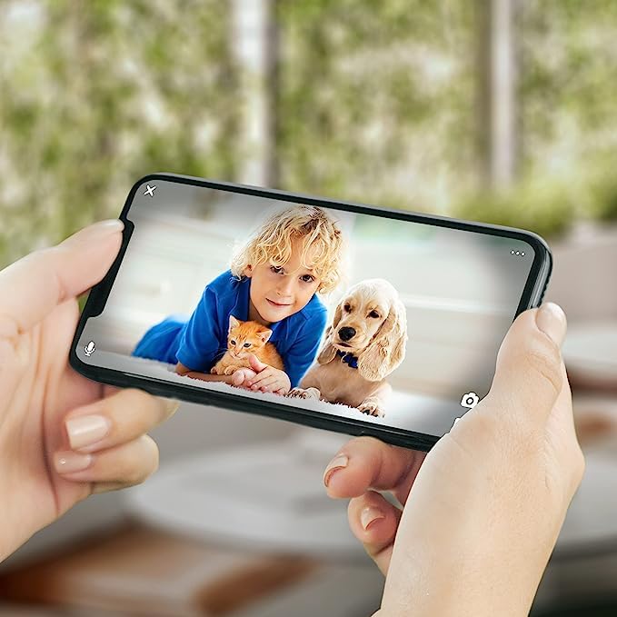 Petcube Cam Pack Of 3 Indoor Home Security Cameras With 1080P Hd Video, 2 Way Audio, Motion Detection, And Phone App, Night Visi