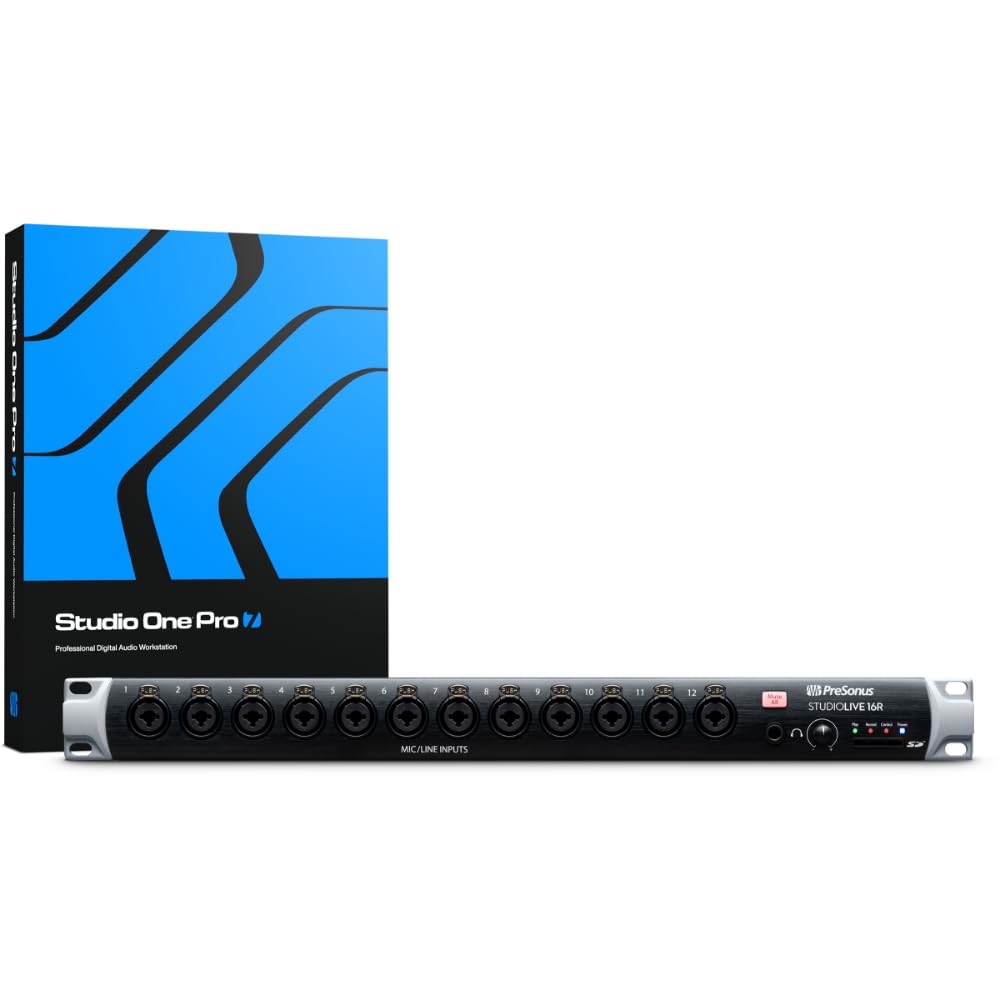 PreSonus StudioLive Series III 16R Digital Rack Mixer with Studio One Pro Software