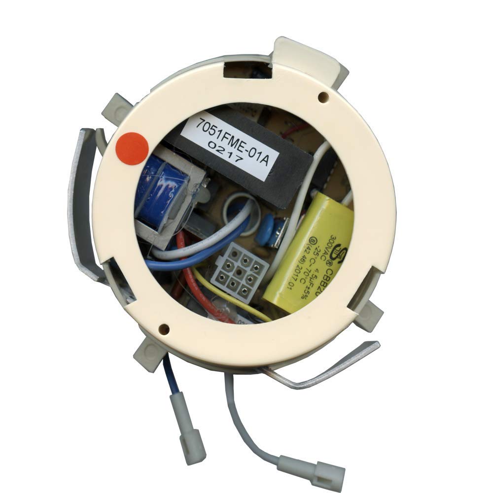 Anderic Uc7051R Replacement Kit For Hunter/Hampton Bay Ceiling Fan Receiver For   Includes Rr7078Tr Remote Control And Uc7051R R