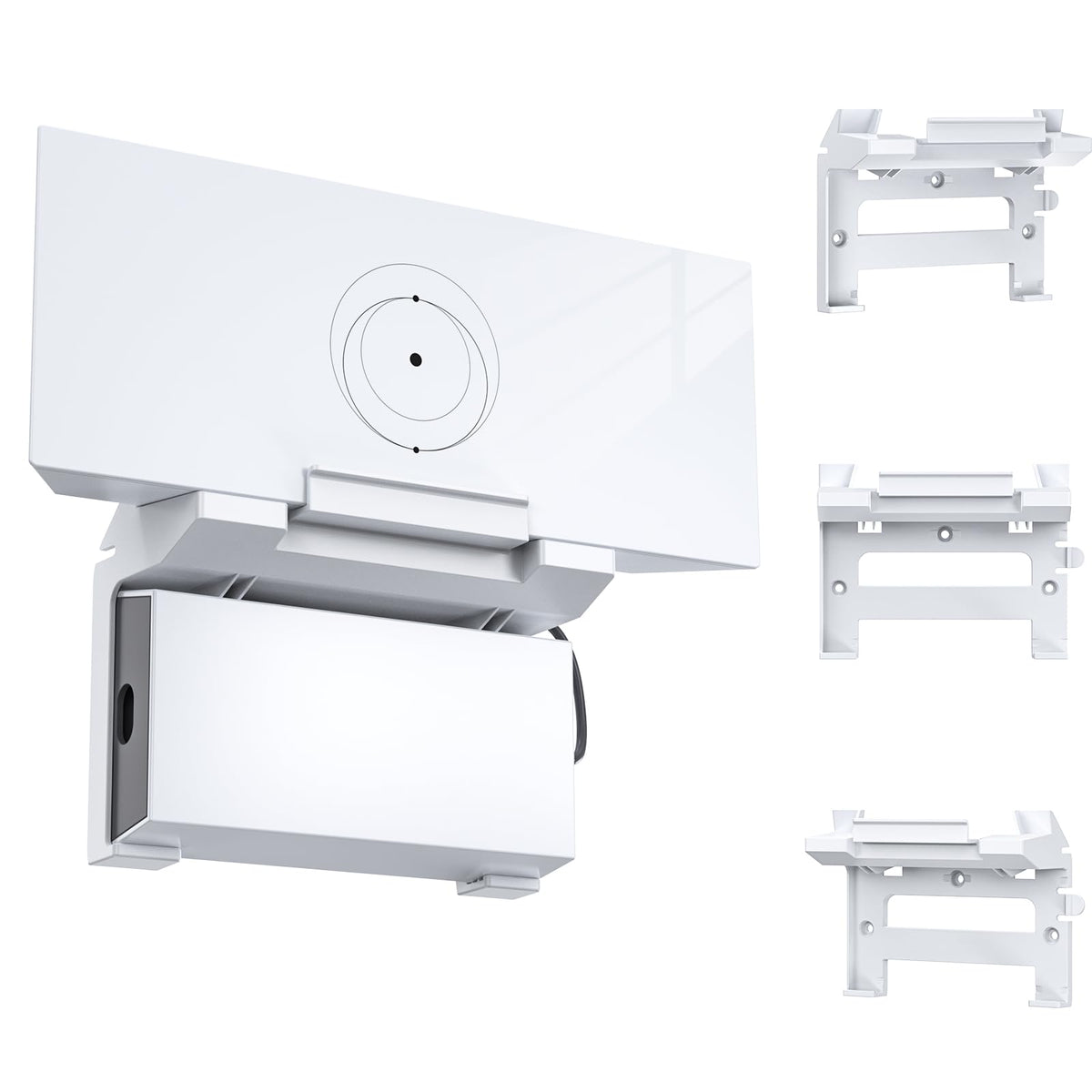 Msaff 2 In 1 Starlink Gen 3 Router Mount & Starlink V3 Power Supply Brackets Holder   Star Link Internet Kit Satellite, Signal I