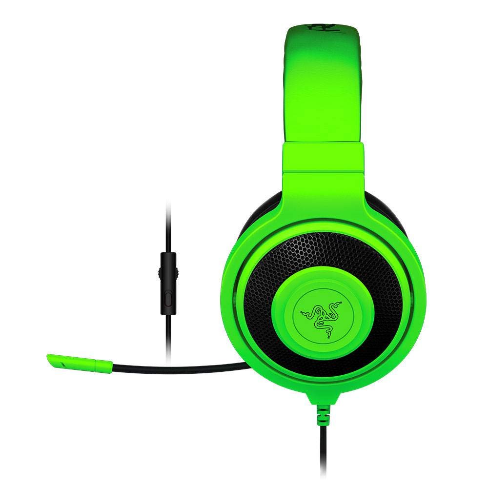 Razer Rz04-01380200-R3U1 Kraken Pro Analog Gaming Headset For Pc, Xbox One And Playstation 4, Green