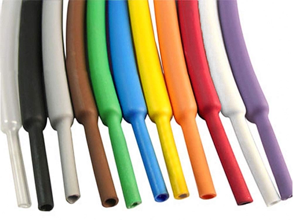 Electriduct 332 Heat Shrink Tubing 2:1 Shrinkable Tube Cable Sleeve   100 Feet (Black)
