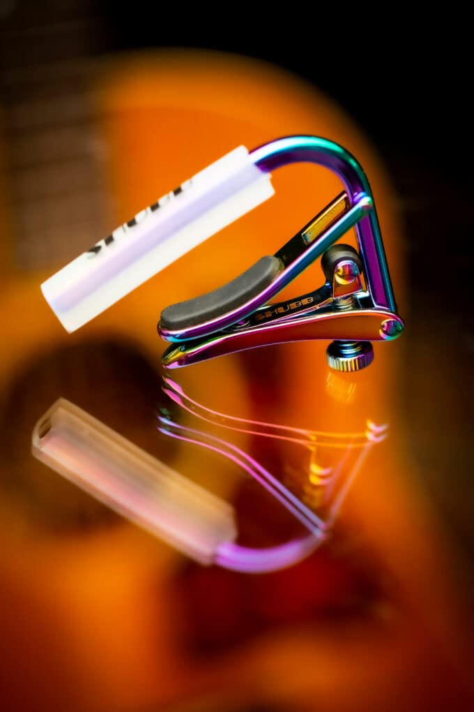 Shubb 'Paua Pearl' Steel String Guitar Capo ~ Iridescent Sc1P
