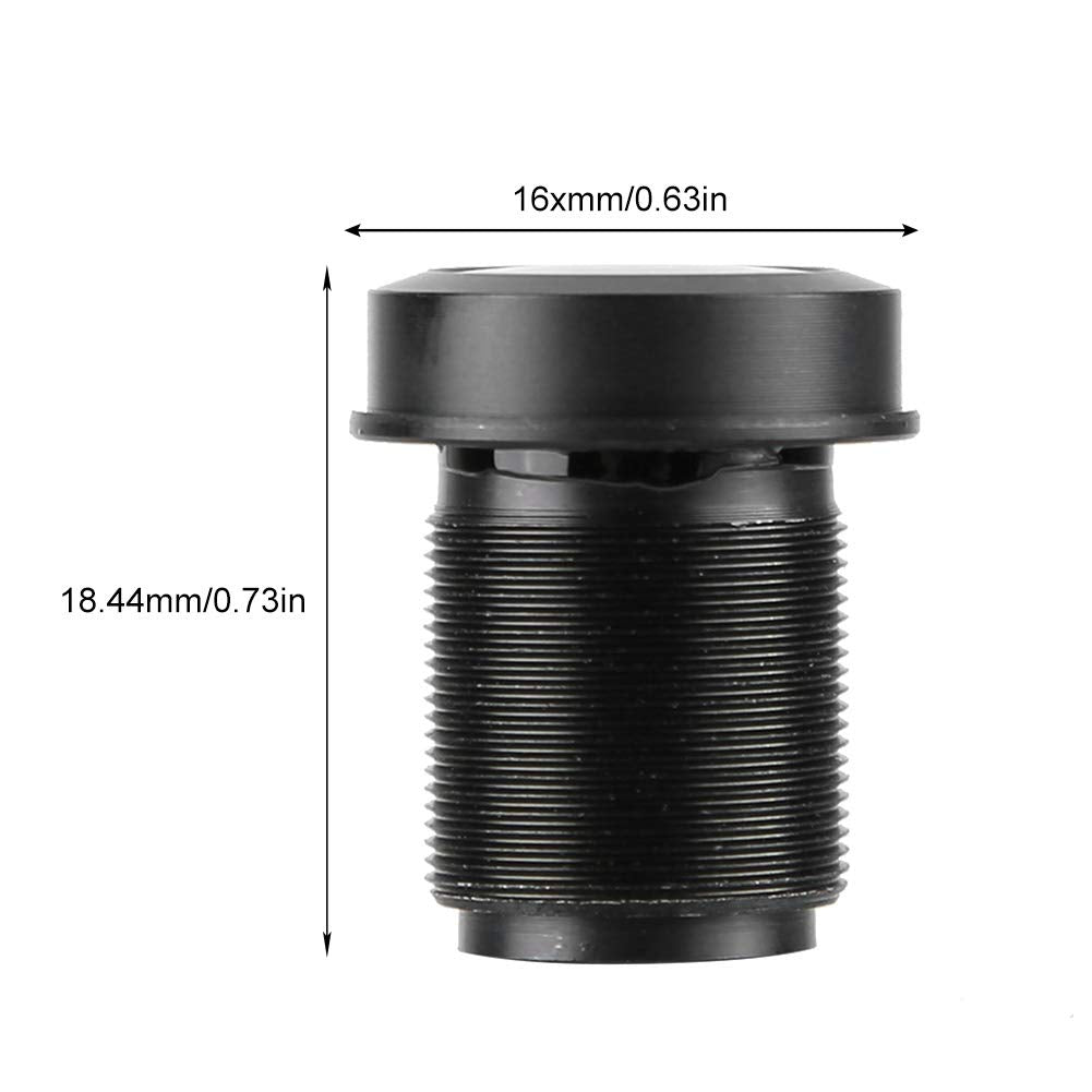 Standard Thread Interface 180Fisheye Lens, 1.44Mm 1/2.5 Wide Angle 5Mp Hd Lens For Cctv Surveillance Camera