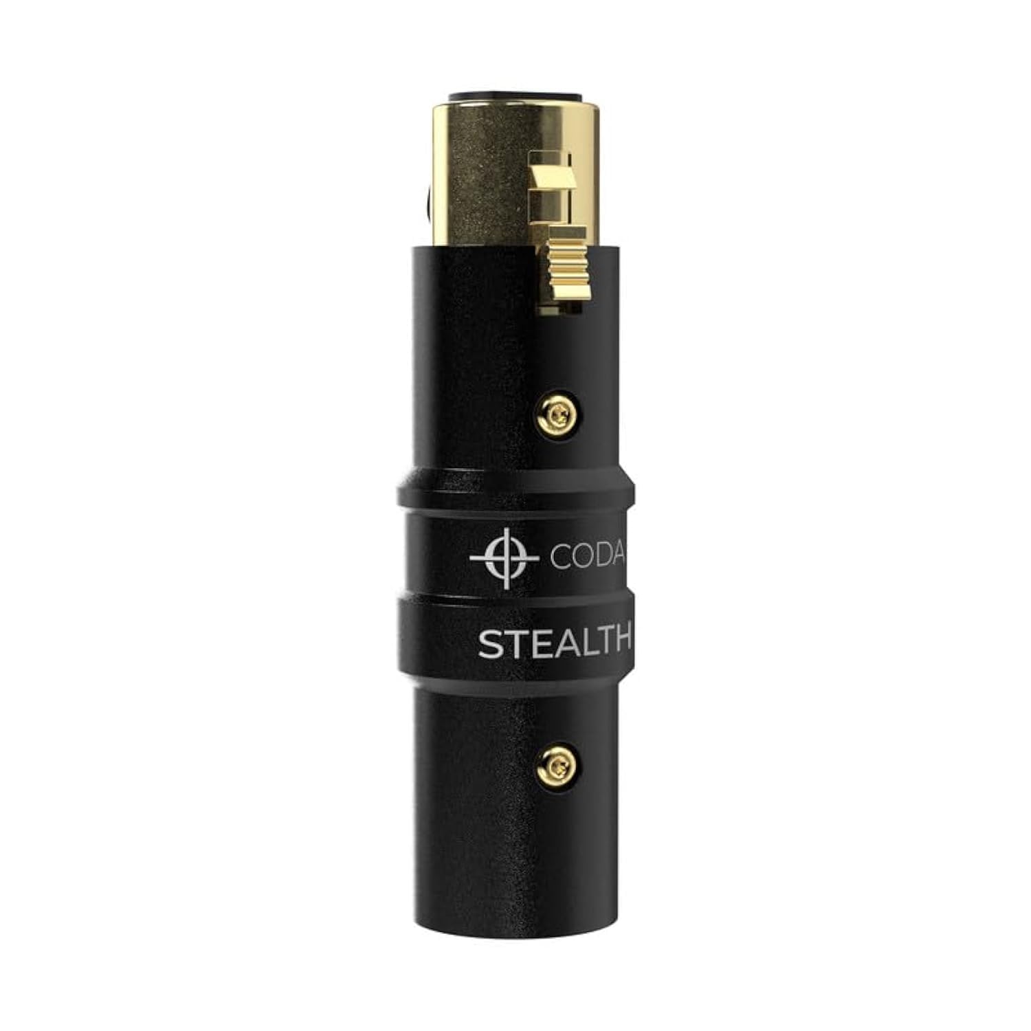 Coda MB-Stealth in-Line Microphone Preamp Mic Gain Booster for Dynamic and Ribbon Mics - 48V Phantom Power Mic Preamp with 28 db