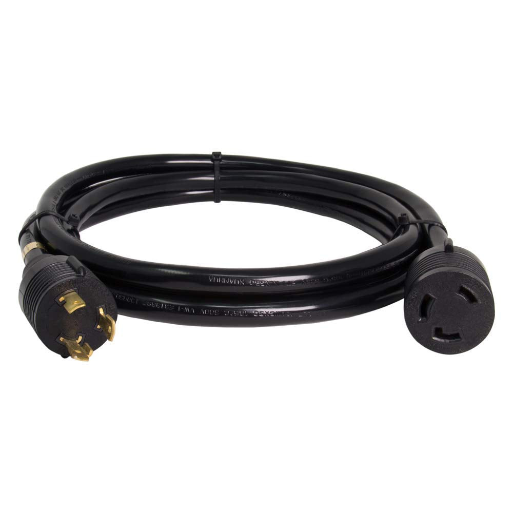 Nema L6 30 Extension Power Cord   30A/250V, 10 Awg   Iron Box # Ibx 5803 15 (15 Ft, Molded)