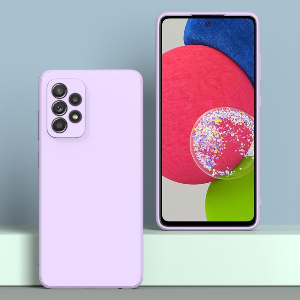 Wogroo For Samsung Galaxy A23 Case Purple, Scratch Resistant With Soft Touch, Slim Thin Phone Cover For Samsung Galaxy A23