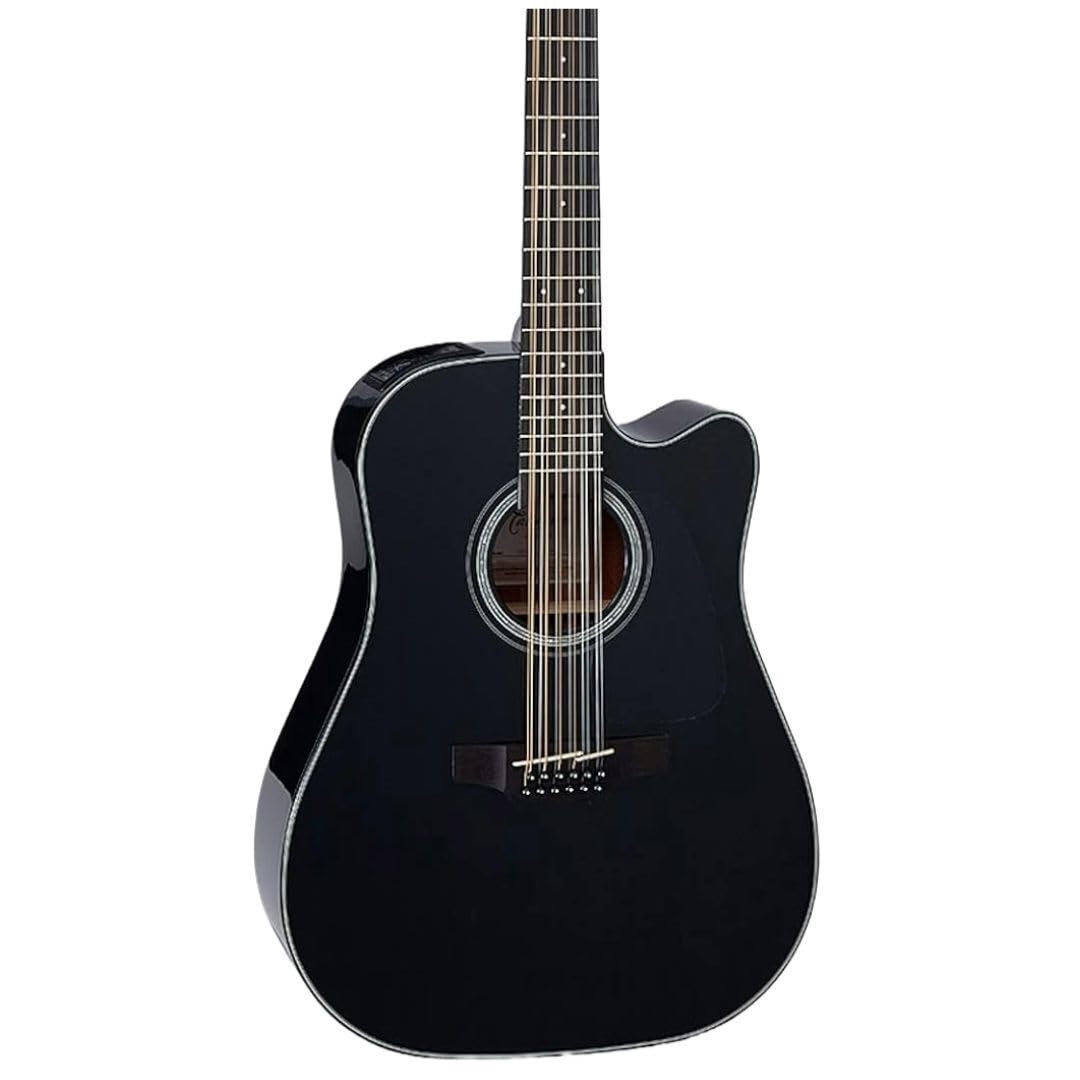 Takamine Gd30Ce 12 12 String Acoustic Electric Guitar   Black