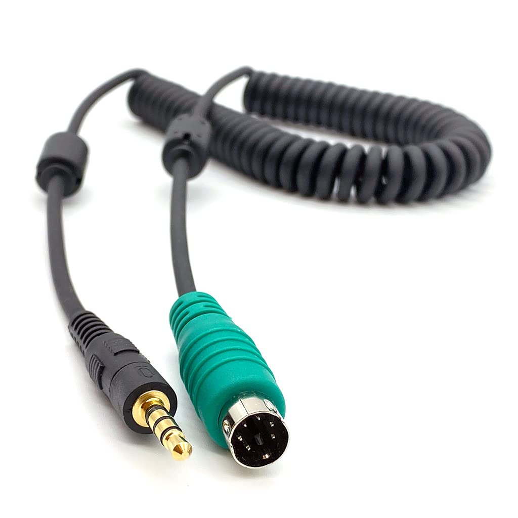 Digirig 24'' Audio + Ptt Cable For Yaesu Ft 8Xx, Icom & Kenwood Radios Using Mini Din 6 Connector