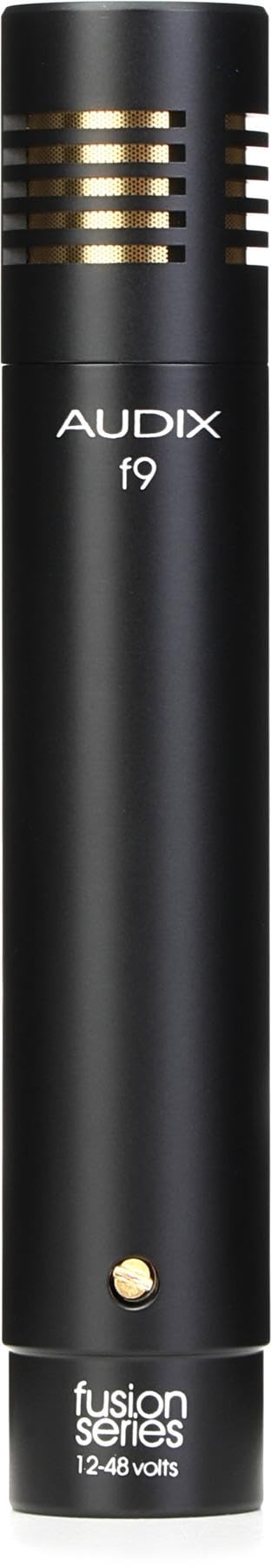 Audix F9 Small Diaphragm Condenser Microphone For Drum Overheads And Acoustic Instruments