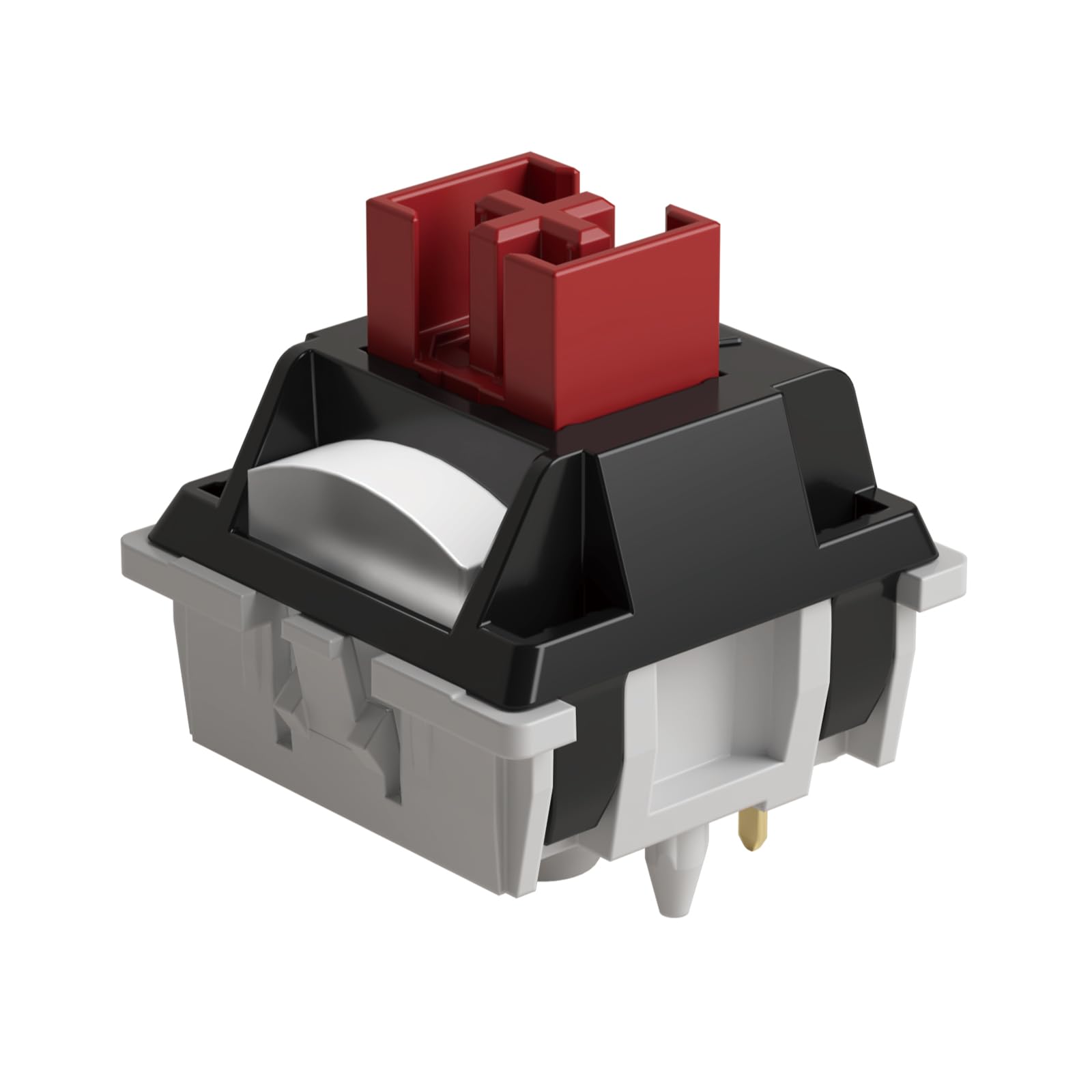 Akko Dracula Linear Keyboard Switch For Mechanical Gaming Keyboard, 5 Pin 35Gf Pre Lubed Switches With Standard Mx Structure (45