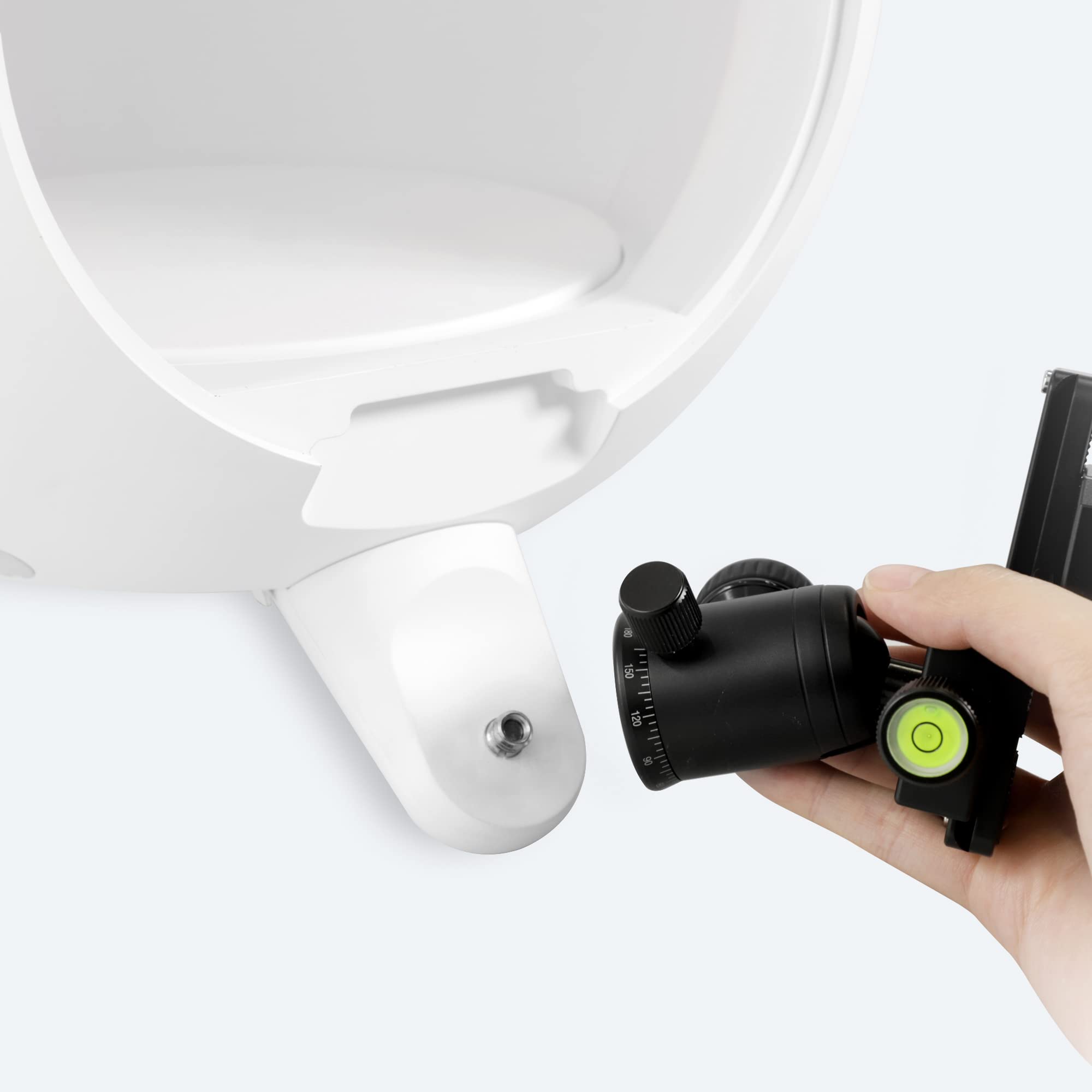 Foldio360 Smartdome Mount Kit | Universal Tripod Ballhead | Aircraft Grade Aluminum Ball Head