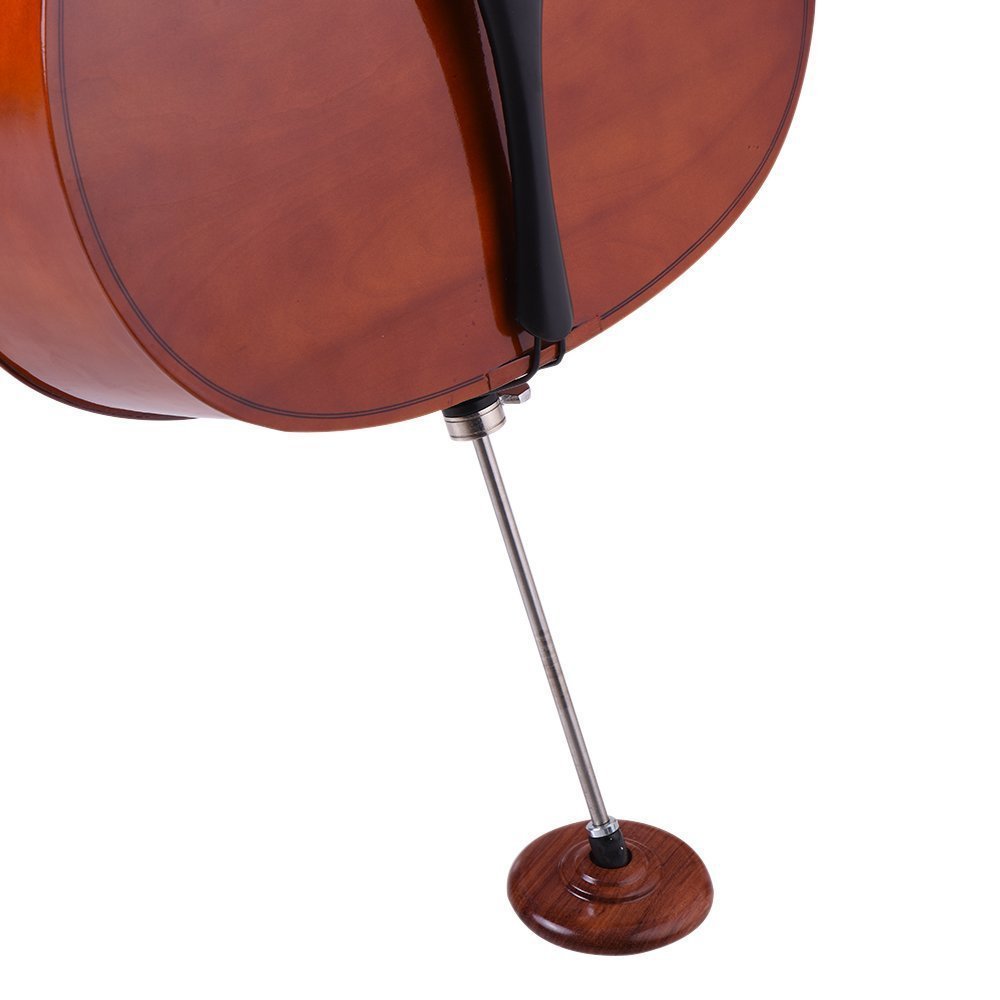 Soarun Cello Endpin Rest Stoper Holder Non Slip Pad (Rosewood)