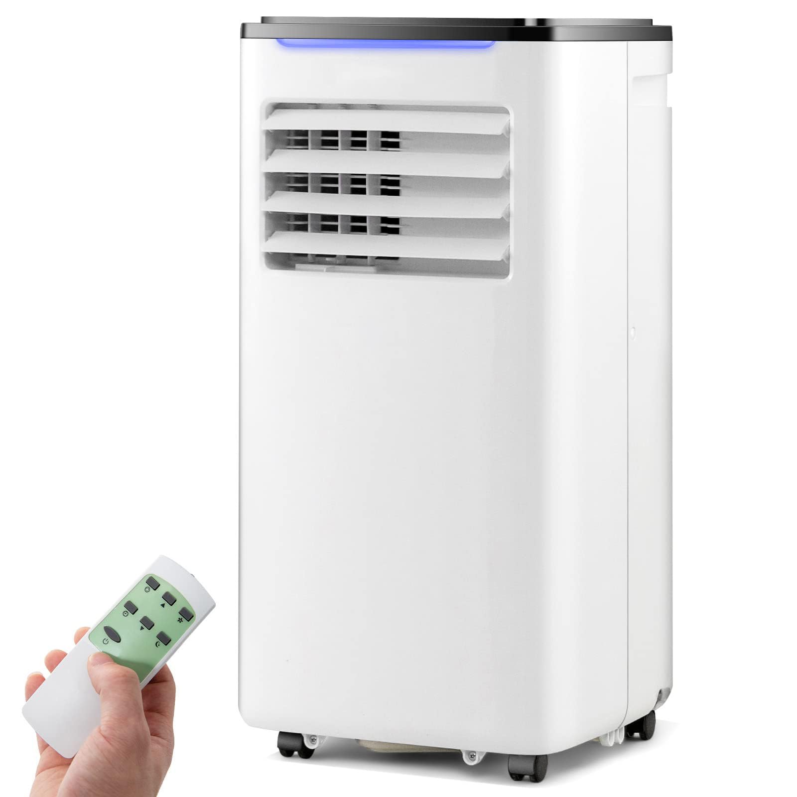 Dortala Portable Air Conditioner 10000 Btu, 3 In 1 Ac Cooling Unit With Cool, Fan, Dry & Sleep Mode, Window Kit Included, Standi