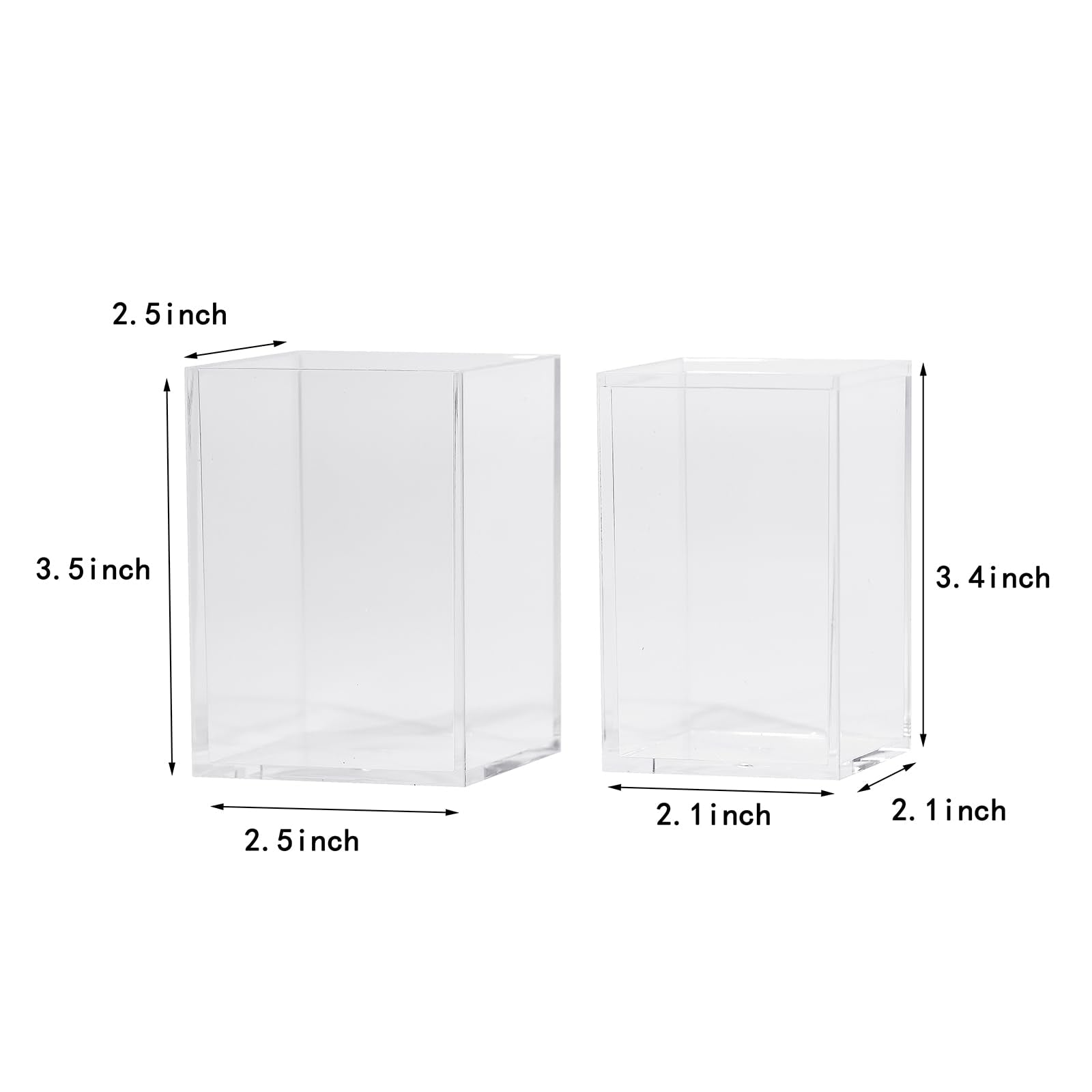 Goldbarley Instax Mini 2X3 Polaroid Photo Acrylic Frame,Small Picture Mini Cute Display Holder For Fujifilm Instax Mini 3 Inch P