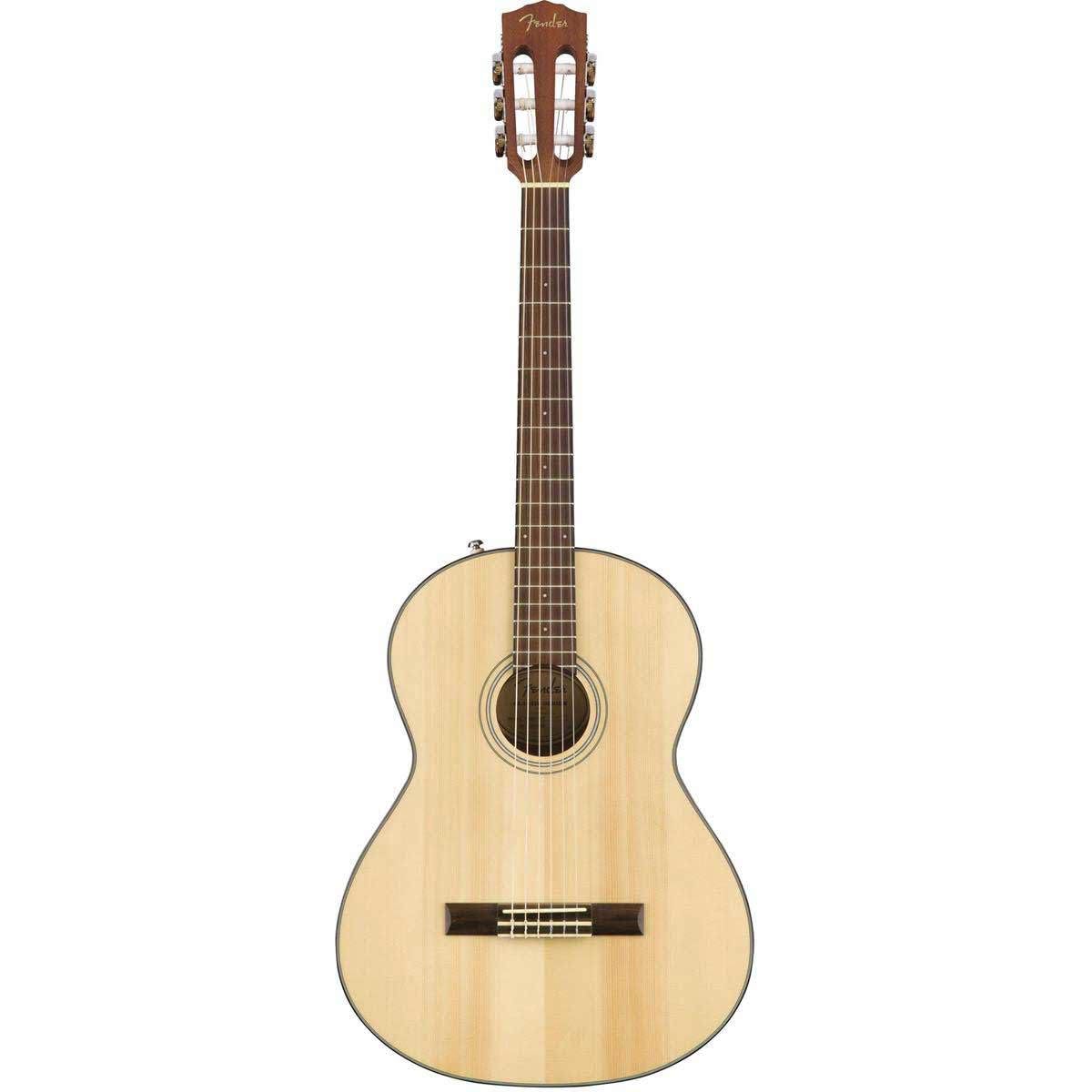 Fender CN-60S Concert Nylon String Acoustic Guitar, with 2-Year Warranty, Natural