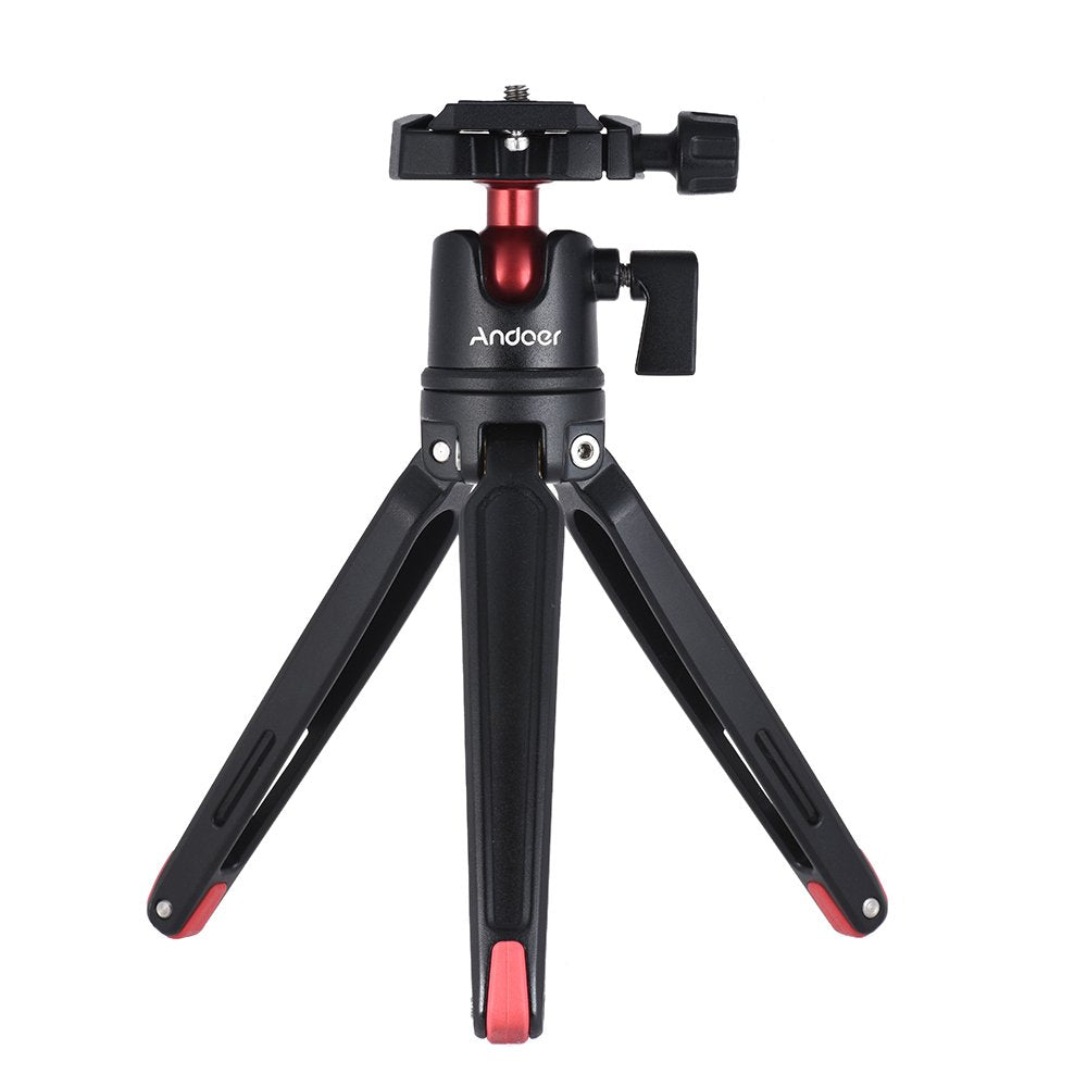Mini Tabletop Tripod Stand With Ball Head Compatible With Canon Nikon Sony Dslr Mirrorless Camcorder Compatible With Iphone X 8