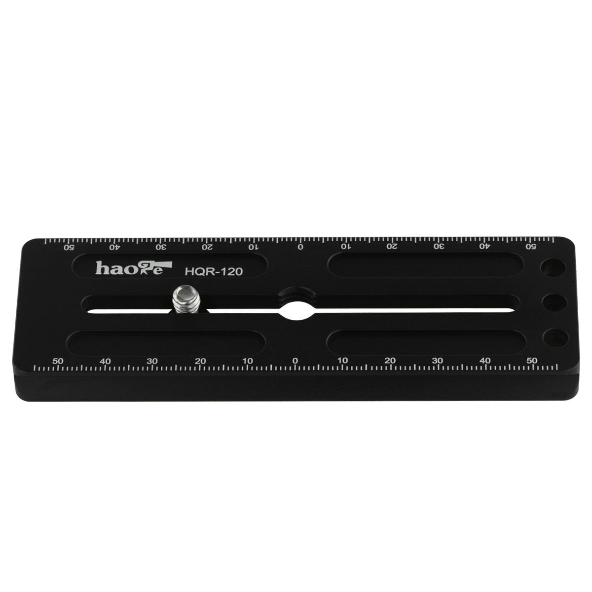 Haoge 120Mm Multi Purpose Long Quick Release Extender Rail Sliding Plate For Camera Tripod Ballhead Clamp Fit Benro Arca Swiss S