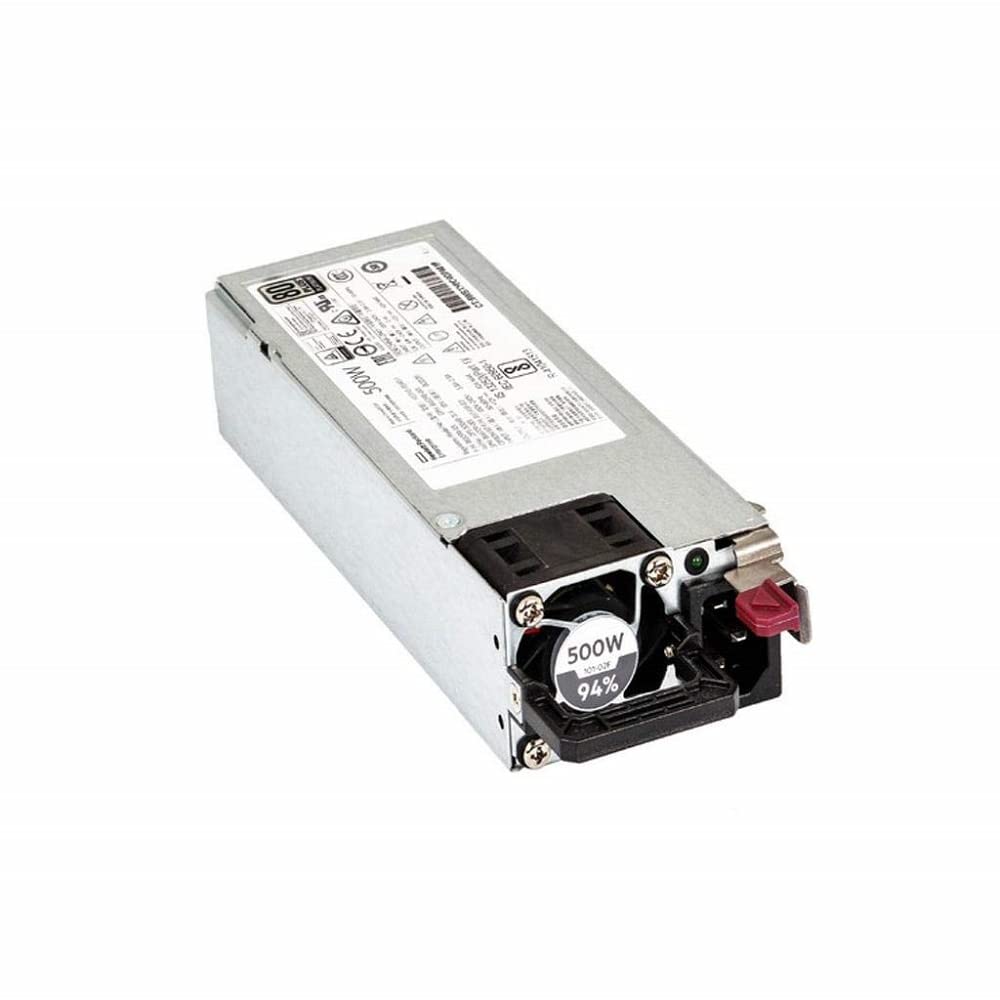 Hewlett Packard Enterprise HP 500W Flex Slot Platinum Hot Plug Low Halogen Power Supply Kit