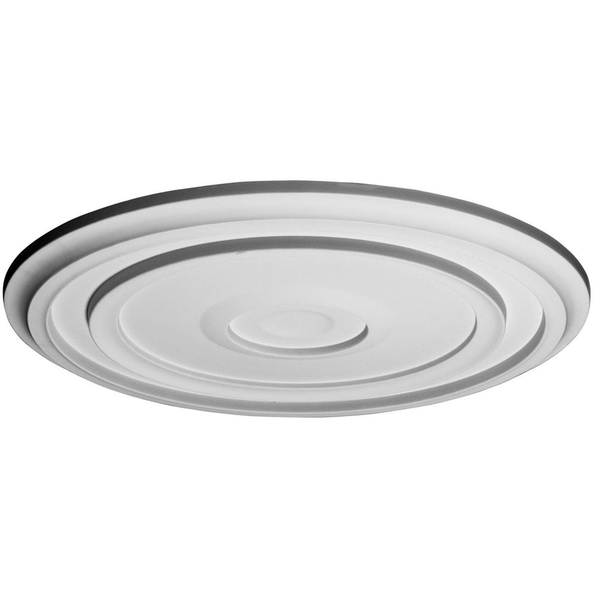 Ekena Millwork Cm24Re Traditional Reece Ceiling Medallion, 24 3/8''Od X 1 1/8''P (Fits Canopies Up To 5 7/8''), Factory Primed