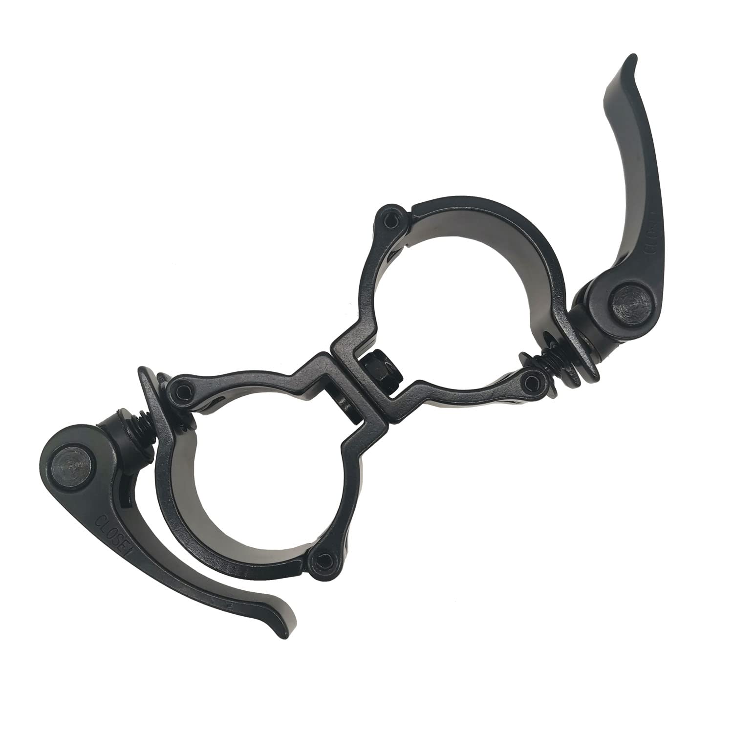 Lighting Truss Swivel Coupler Clamp Fit F34 1.88 2 Inch Pipe Heavy Duty Aluminum Alloy 220 Lbs For Dj Stage Lighting Quick Relea