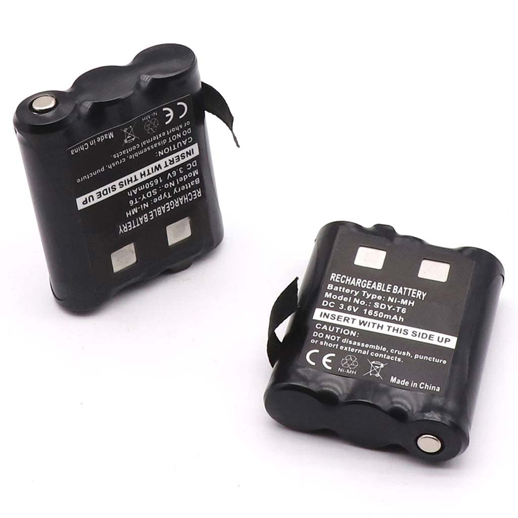 Shaworoce 2X 1650Mah Battery Pmnn4477Ar Compatible With Motorola Talkabout T200 T260 T265 T270 T280 T400 T402 T460 T465 T475 T48