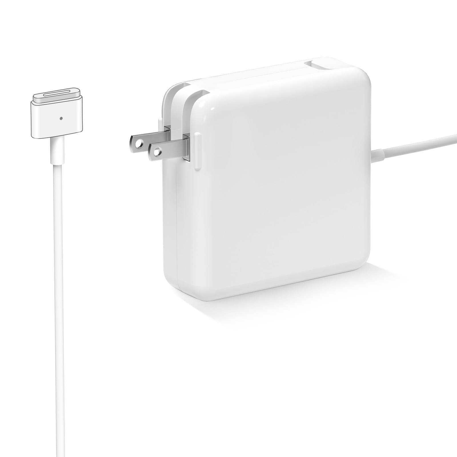 Old Mac Book Pro Charger  60W Magnetic 2 TTip Power Adapter (20122017)
