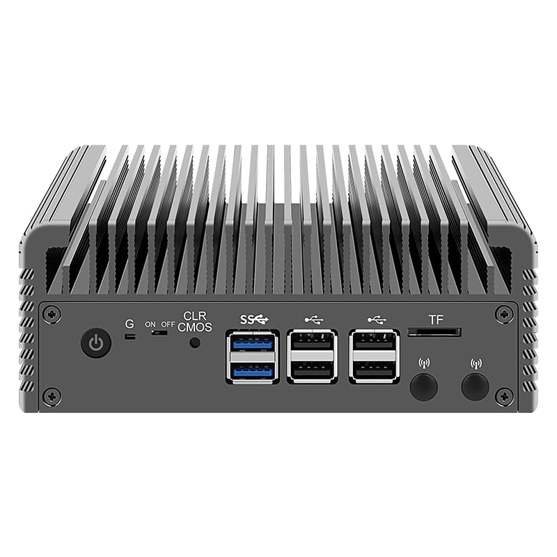 Cwwk Firewall Mini Pc Intel I3 N305 8 Cores 8 Threads,Up To 3.80Ghz,Ddr5 No Ram No Ssd,4 X 2.5Gbe I226V Lan,Micro Router Applian