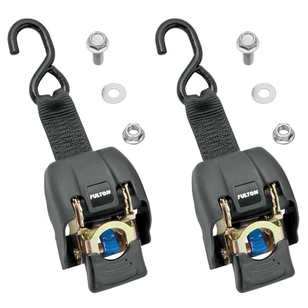 Fulton 2060266 2'' X 43'' Brass Transom Retractable Ratchet Tie Down,WBEEAB004R372M0