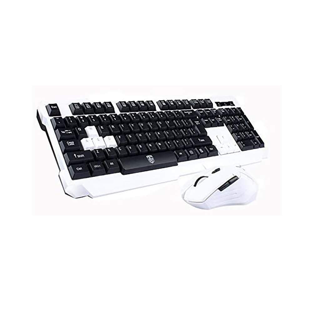 UniFire V60 Waterproof 2.4G Wireless Gaming Keyboard with Mouse DPI Control For DESKTOP PC Laptop Wireless Keyboard Mouse Combos
