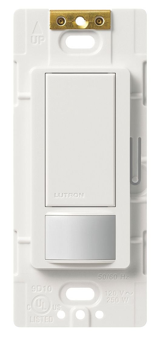 LUTRON MS-OPS6M2-DV-WH 277V, 6.3AMP, Occupancy Sensor Switch, Single Pole, White
