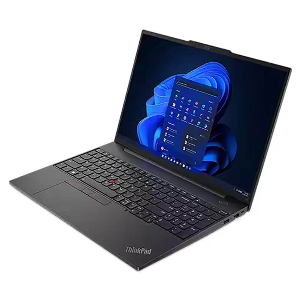 Lenovo Thinkpad E16 16 Wuxga Business Laptop Computer, Amd Hexa-Core Ryzen 5 7530U (Beat I7-1355U), 16Gb Ddr4 Ram, 512Gb Pcie Ss