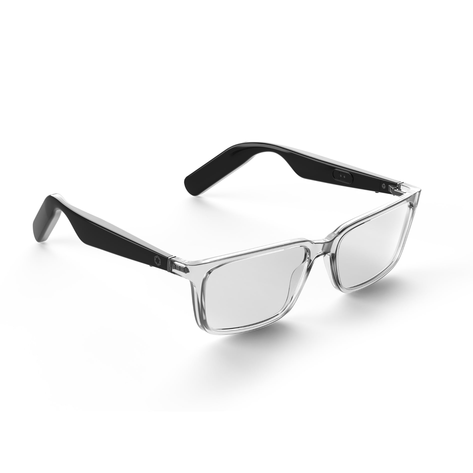 Lucyd Lyte (2025 Version) Smart Glasses for Men - Bluetooth Smart Eyewear with Light Adaptive Photochromic Lenses, Open Ear Spea