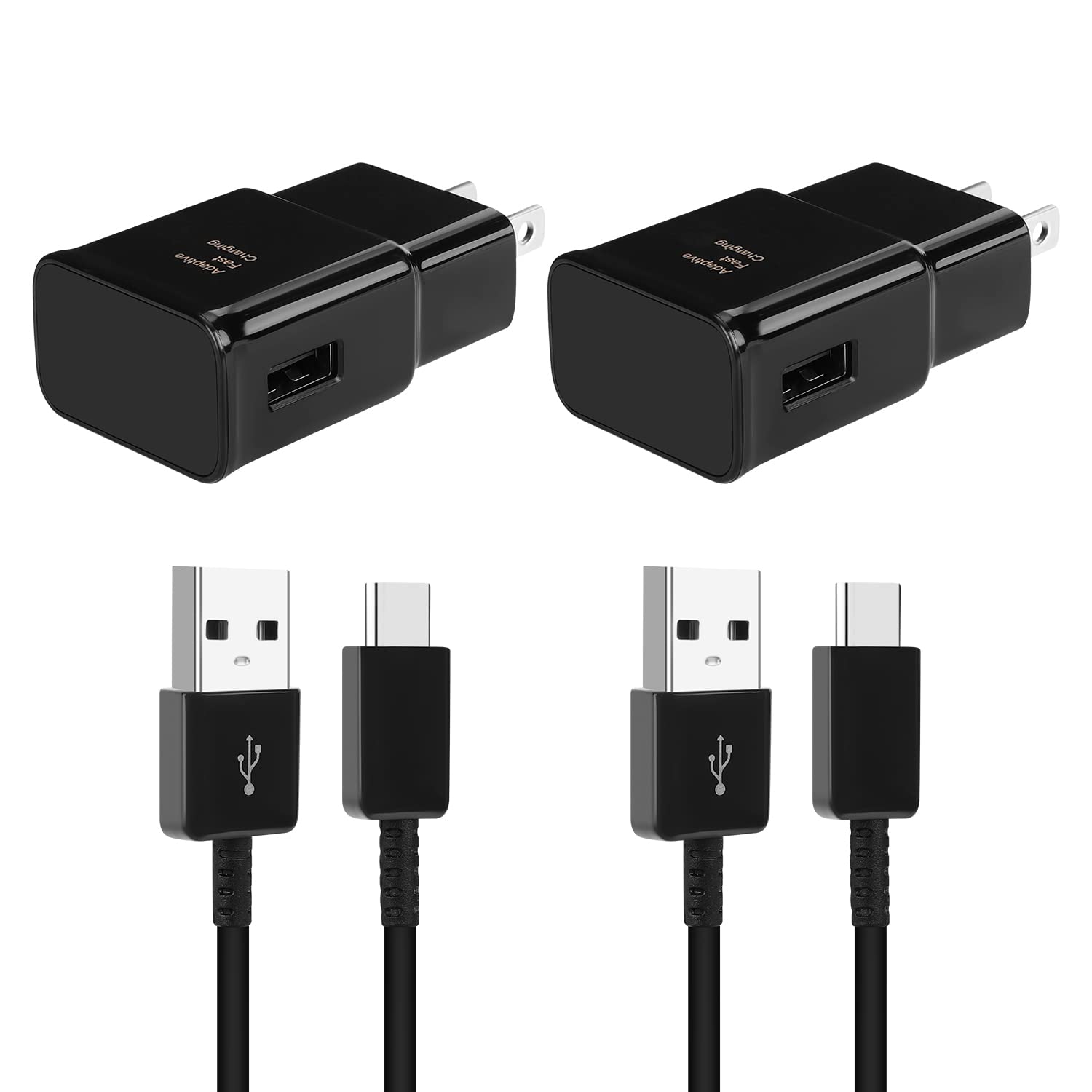 Type C Charger Fast Charging, Android Phone Charger With 8Ft Usb Type C Cable For Samsung Galaxy S23/S23 Ultra/S22/S21/S20/S20+/
