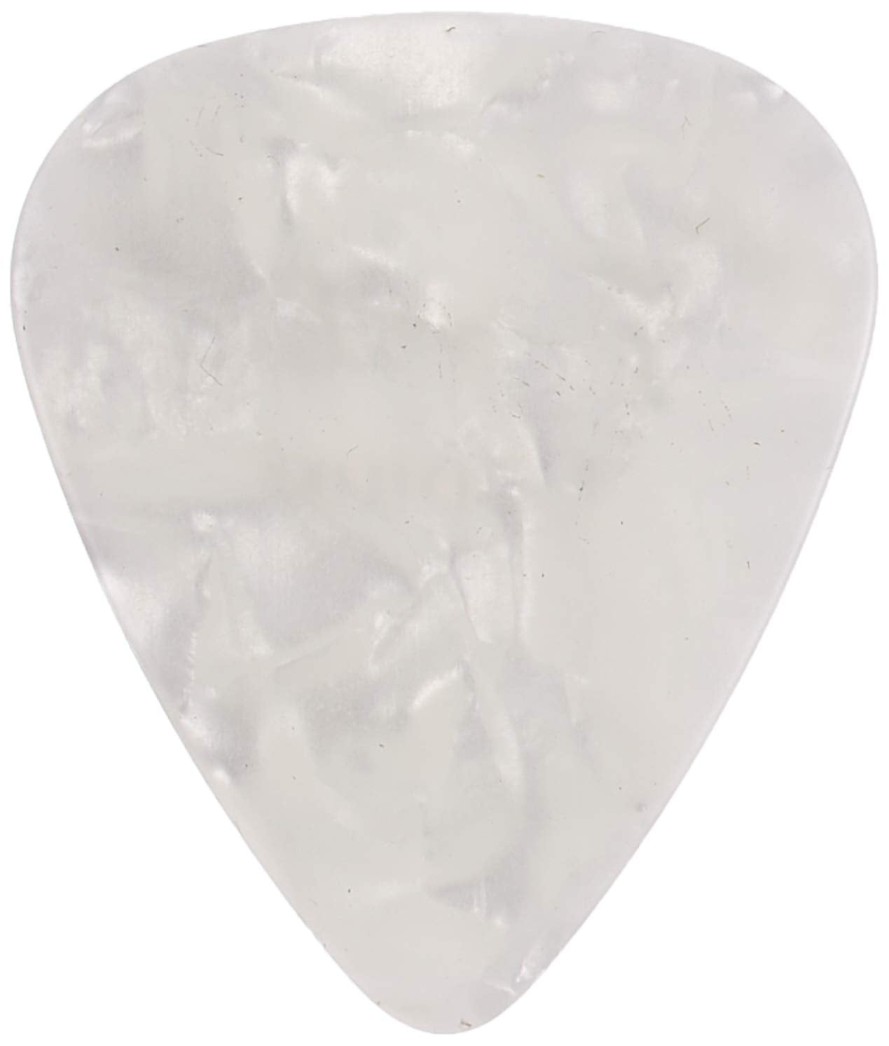 Fender Premium Celluloid Guitar Picks 351 Shape, Guitar Accessories, White Moto, Medium, 144 Pack