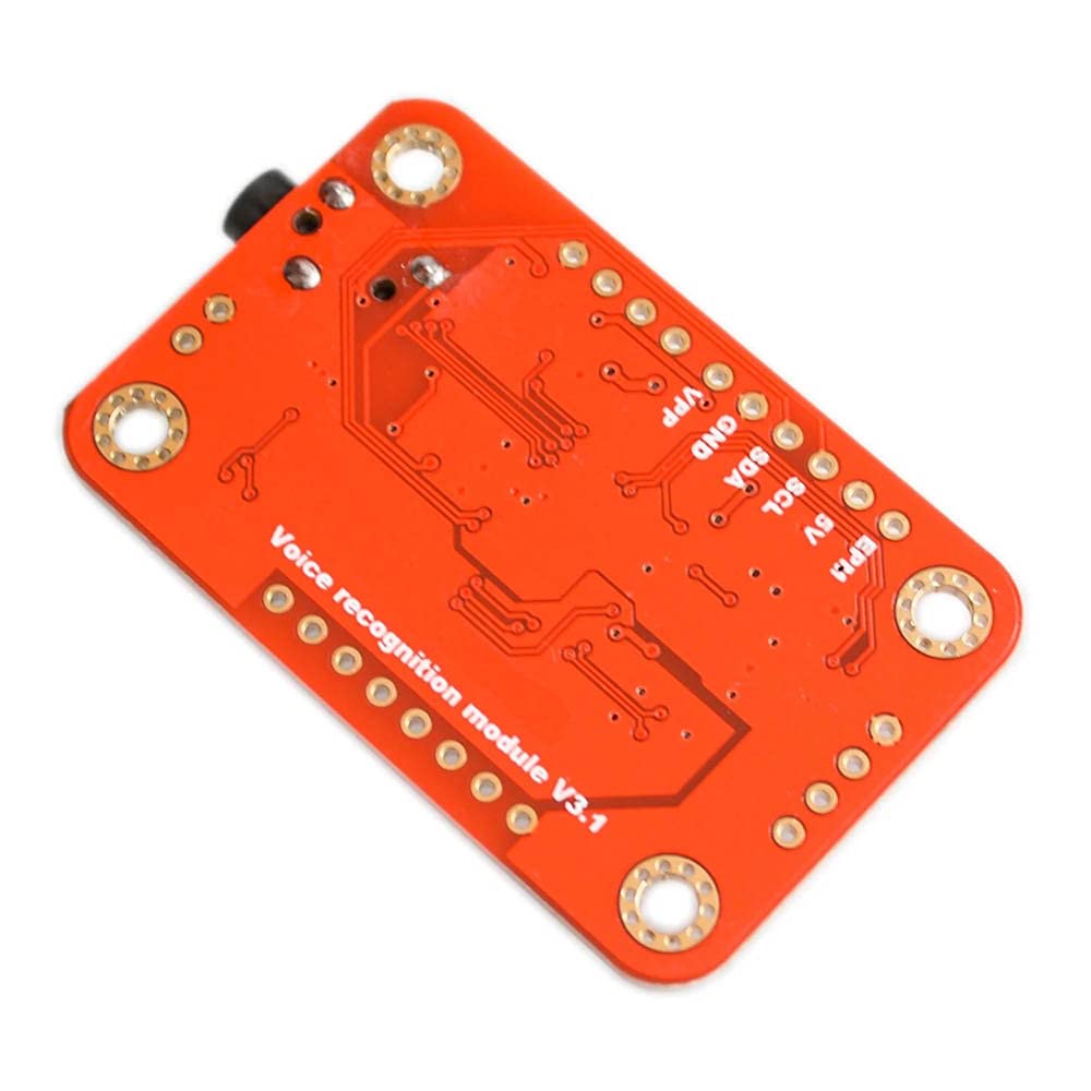 Rakstore Speak Recognition Voice Recognition Module V3 Compatible With For Arduino Support 80 Kinds Of Voice Dc 4.4 5.5 V High A