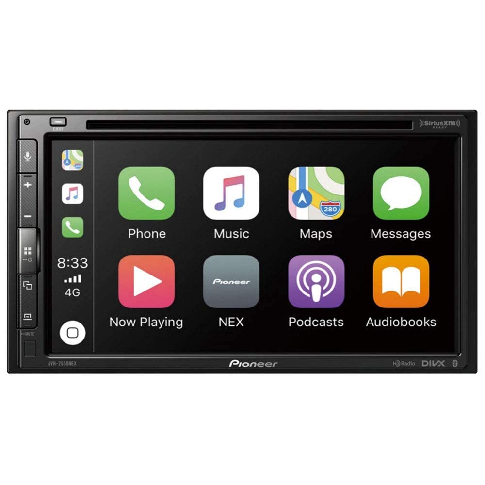 Pioneer Car Avh2550Nex 6.8 In Apple Carplay, Android Auto, Bluetooth, And Siriusxm Ready   Multimedia Dvd Receiver