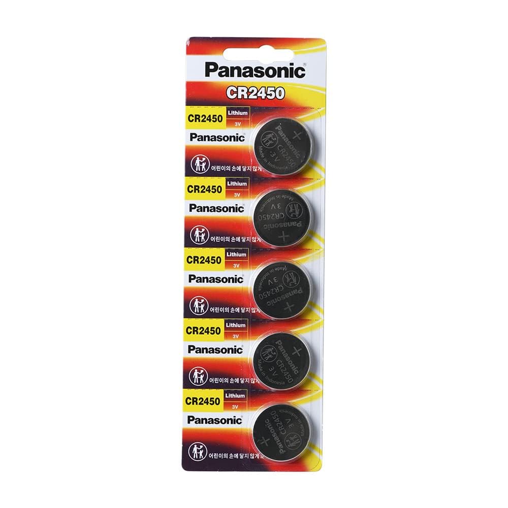 Panasonic Panasonic Cr2450 620Mah 3V Lithium Primary Coin Cell Battery