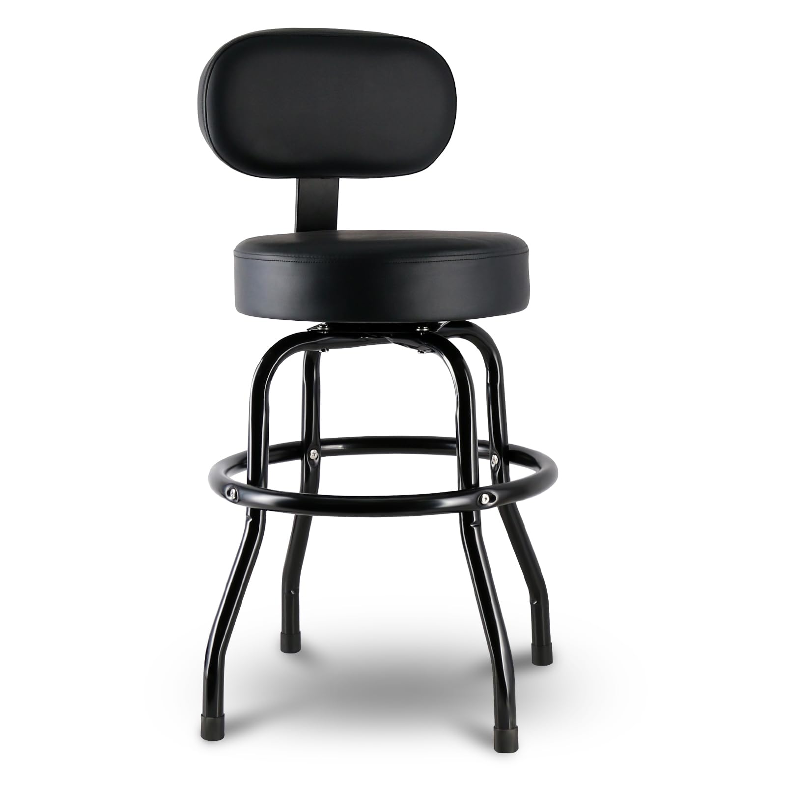 EASTROCK Guitar Stool with Backrest - Guitar Stools for Adults, Guitar Chairs with Padded Cushion and Footrest, Suitable for Aco